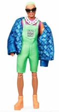 Barbie BMR1959 - Neon Overalls & Puffer Jacket Ken Doll with Stand picture