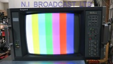 Ikegami 14inch crt / gaming monitor tm14-17rpz  Composite / component  / RGB inp picture
