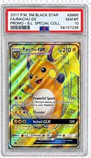 2017 Pokemon FA/Raichu GX PSA 10 picture