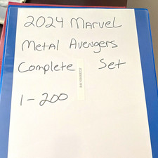 SkyBox 2024 Marvel Metal Avengers Complete Set #1-200 (200 Cards) picture