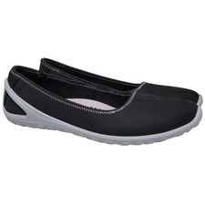 Ecco Women Biom Lite Skimmer Ballet Flat Sneakers Size EU 40 US 9 Black Grey picture
