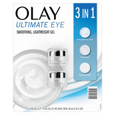 Olay Ultimate Eye 3-in-1 Smoothing Lightweight Gel 2 Pack NEW SEALED picture
