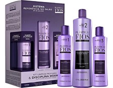 Cadiveu Plastica dos Fios Hair Straightening Treatment Brazilian Keratin 3 Steps picture