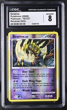 CGC 8 NM/MINT Giratina 10/127 Platinum Reverse Holo Pokemon Card picture