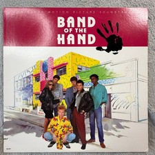 Band of the Hand Soundtrack Vinyl LP Bob Dylan Tom Petty MCA-6167 1986 80s Movie picture