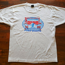 VTG Rare 1989 APHA National Paint Horse Show T Shirt XL Janitor ScreenStars Best picture
