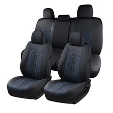 Truckiipa Seat Covers for 2005-2015 Toyota Tacoma Double Crew Cab - Full Set picture