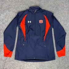 Auburn Tigers Mens Jacket Extra Small Navy Orange Under Armour Track Zip NCAA picture