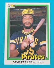 1981 Donruss #136 Dave Parker Pittsburgh Pirates BASEBALL Card Q8 picture