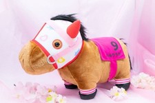 Haru Urara Thoroughbred Collection Fluffy BIG Plush Toy 35cm picture