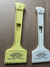 VINTAGE JI CASE  DEALER ISSUED - SNOW / ICE SCRAPERS picture