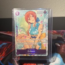 O-Nami OP05-062 SR Full Art - One Piece Illustration Box Vol. 1 PROMO- Sealed picture
