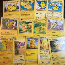 POKEMON: 4 UNIQUE DIFFERENT PIKACHU CARD COLLECTION - RANDOM CARDS SET - NM picture