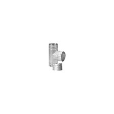 DuraVent 3PVL-TS Pellet Pipe Vent Clean-Out Tee, 3 In. - Quantity 1 picture