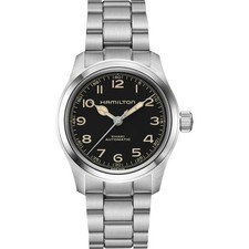 Hamilton Khaki Field Murph Black Dial Automatic 38mm Men's Watch H70405130 picture