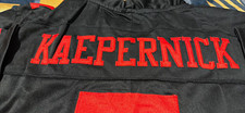 Nike San Francisco 49ers Colin Kaepernick #7 NFL Jersey Men's M Black Red picture