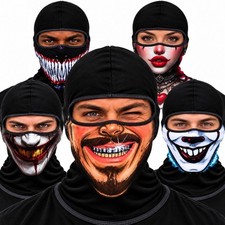 3D Printed Balaclava Full Face Mask Halloween Costume Monster Skull Funny picture
