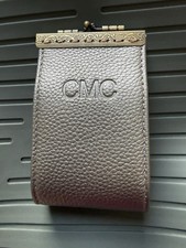 Handmade kiss-lock coin purse marked “MCW handmade.” picture