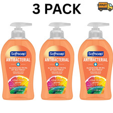 Softsoap Antibacterial Hand Soap Crisp Clean 11.25 oz Bottles Pack of 3 picture