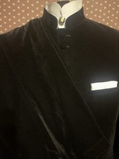 Albert Nardoni  Italian Handmade 2 pc Velvet  50 Jacket 45 Waistline New picture