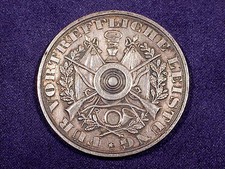 1892 GERMAN SILVER SHOOTING MEDAL picture