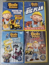 Bob The Builder 4 DVD Lot   Big Plan, Winter Games, Live Show , Dig Treasure picture