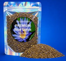 Blue Lotus Flower Pre-Ground - Organic Nymphaea Caerulea picture