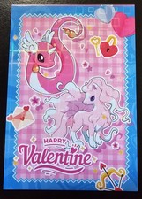 DRAGONAIR X NINETALES - POKEMON PRISMA VALENTINES RARE CCG HOLO picture
