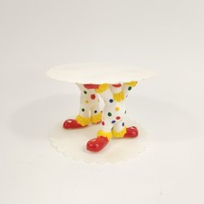 Vtg Wilton Clown Cake Stand Pedestal  picture