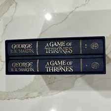 The Folio Society A Game of Thrones George R.R. Martin HC Slipcase Illus 2019 picture