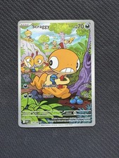 Scraggy 138/086 Illustration Rare Sv: White Flare Pokemon TCG picture