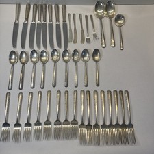 CANDLELIGHT BY TOWLE STERLING SILVER FLATWARE SERVICE 41 TOTAL PIECES picture
