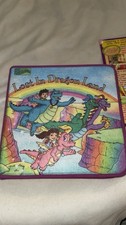 Vintage 2002 Dragon Tales “Lost In Dragon Land” Felt Interactive Playset Book picture