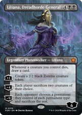 x1 Liliana, Dreadhorde General FDN Foundations MTG 359 MYTHIC BORDERLESS M/NM 1x picture