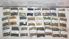 Organic Herbal Starter Kit: 20 Pure Dried Flowers & Herbs for Apothecary & Craft picture