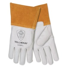 Tillman 1328 Top Grain Goatskin TIG Welding Gloves - Large, Brown picture