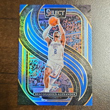 Panini Select 2024-25 Shai Gilgeous-Alexander Premier Blue Prizm #131 picture