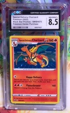 Pokémon CGC 8.5 Special Delivery Charizard Holo Promo - SWSH075 picture