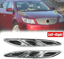 2PCS Hood Air Vent Decor Cover Fit For Buick LaCrosse 2009-2013 picture