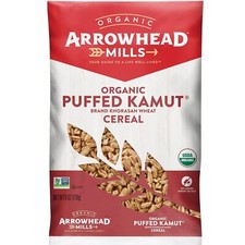 Arrowhead Mills Organic Puffed Kamut Cereal 6 oz, Pack of 2 picture
