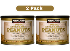 2 Packs Kirkland Signature Super Extra-Large Peanuts 2.5 lbs Each, Total 5 lbs picture
