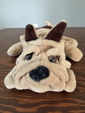 Cuddle Buddies Vintage-brown Cuddle Puppy-80s Era picture