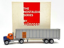 1/64 Winross Truck Semi Nostalgia Series Roadway Mack A003 picture
