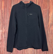 Rab Ascendor Light Fleece HoodieFull Zip Running Hiking Womens Size 14 picture