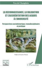 La reconnaissance, la validation et l'accr�ditation des acquis � l'universit�: P picture