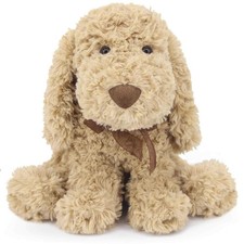 WEIGEDU Poodle Puppy Goldendoodle Stuffed Animal, Golden, 11.8 inch picture
