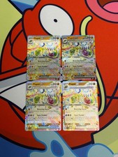 Flygon EX 106/191 Playset x4 Surging Sparks Double Rare Pokemon TCG picture