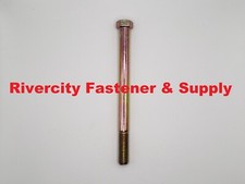 7/16-14x5-1/2 Hex Head Cap Screws 7/16-14 x 5.5 Bolts 7/16x14 x 5-1/2 Grade 8 picture