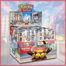 Pokémon TCG Lumiose City Mini Tin Display 20 Packs Factory Sealed Chaos Rising picture