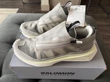 salomon advanced Glacier Gray/Ghost/Gray/Aloe wash. Brand New with Box   picture